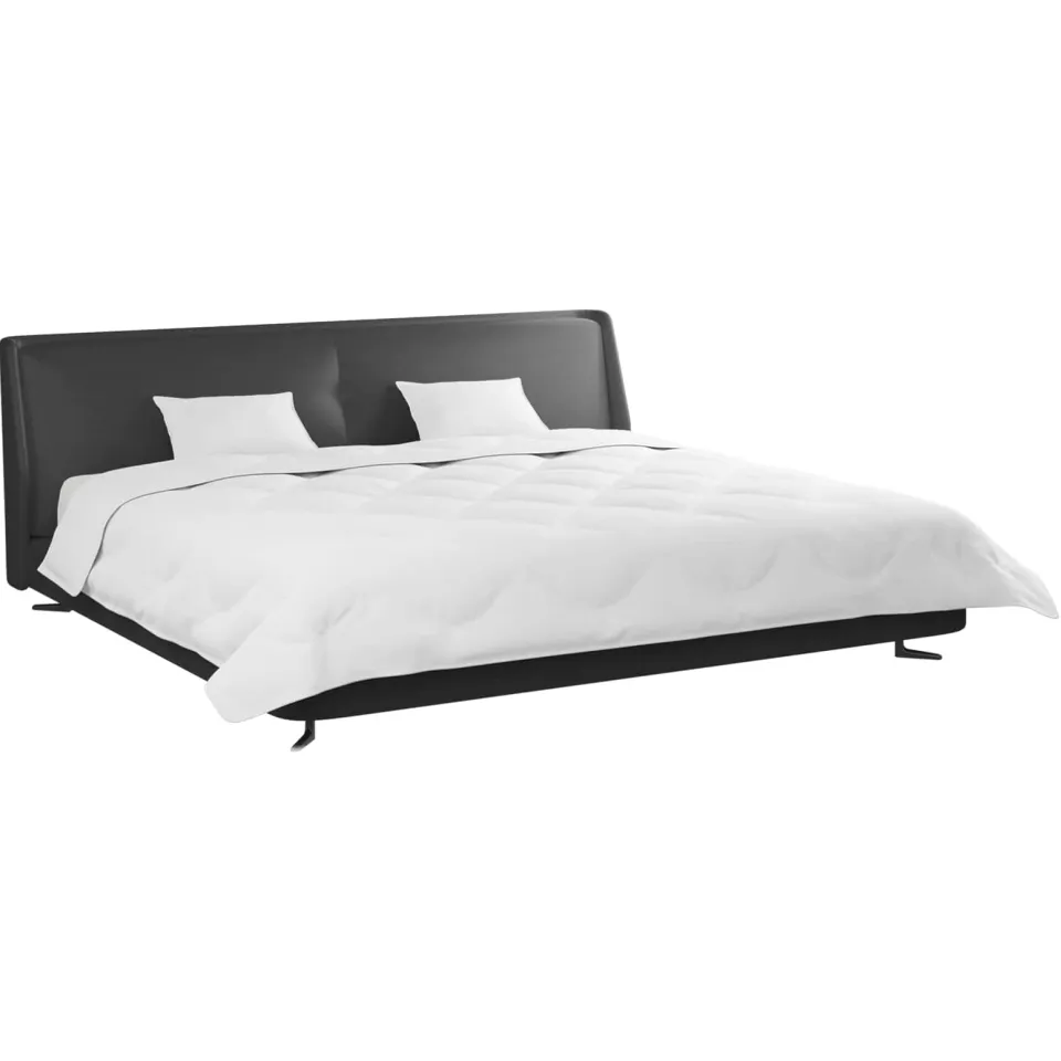 vidaXL Winter Dekbed met kussen 3 st Wit Microvezel, foto 2