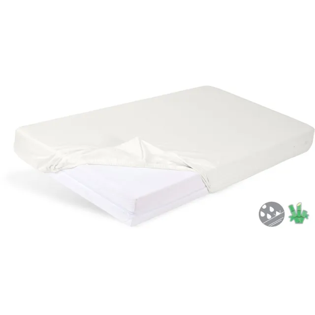 Matex Bamboo Serie - Matrasbeschermhoes - Waterdicht - 160x200x20 cm Wit