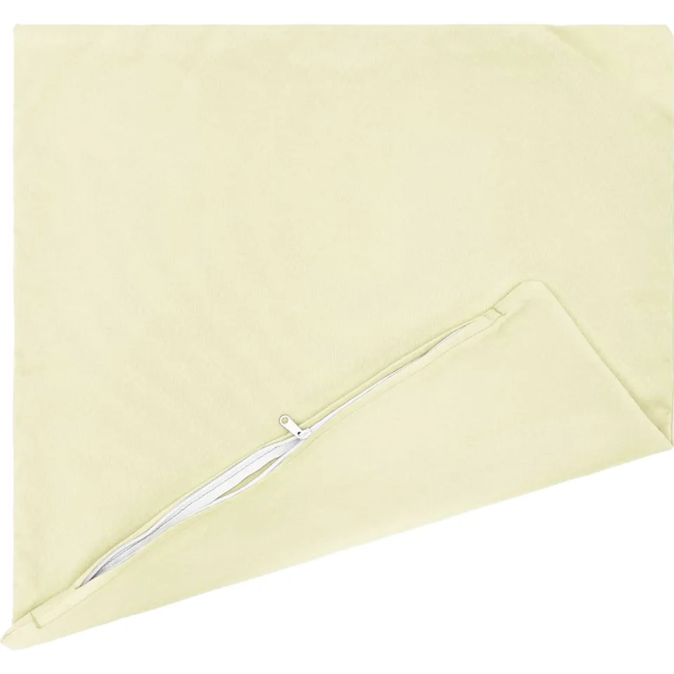 vidaXL Kussensloop 6 st HEERLEN Crèmekleurig 45 x 45 cm Polyester, foto 4
