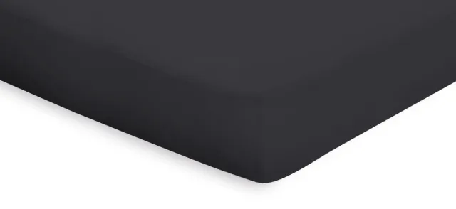 Eleganzzz Hoeslaken Topper Katoen Perkal - Antraciet - Hoeslaken 140x200 - Topper Hoeslakens - Tweepersoons