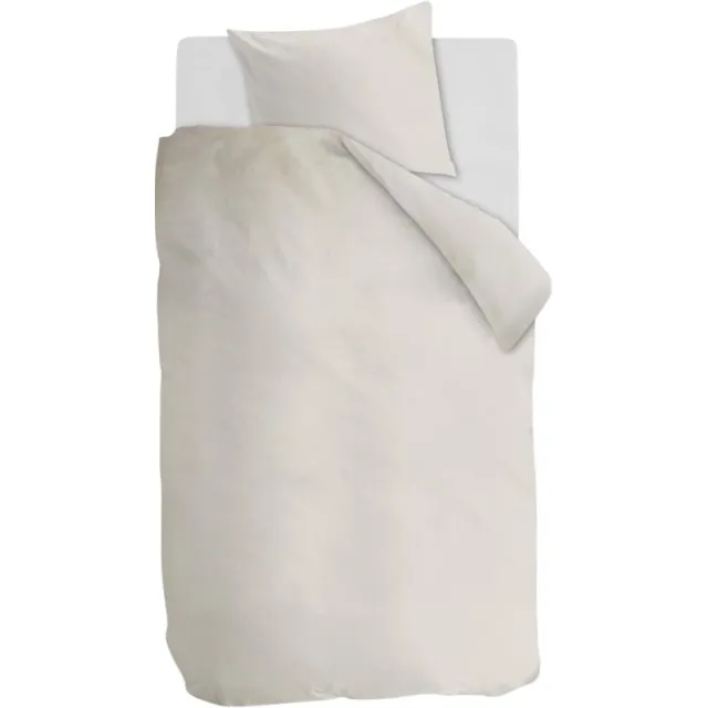 Budget Home Store Dekbedovertrek Cotton Uni Off-white