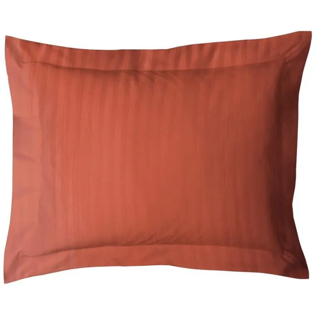 Heckettlane HnL Living Satin Stripe - Kussensloop - 60/70 - Oranje