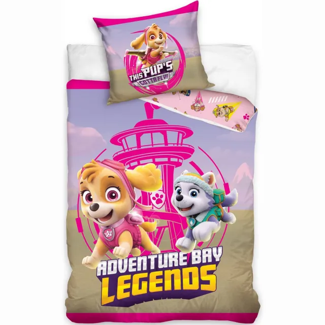 PAW Patrol Dekbedovertrek Legends - Eenpersoons - 140 x 200 cm - Katoen Multi