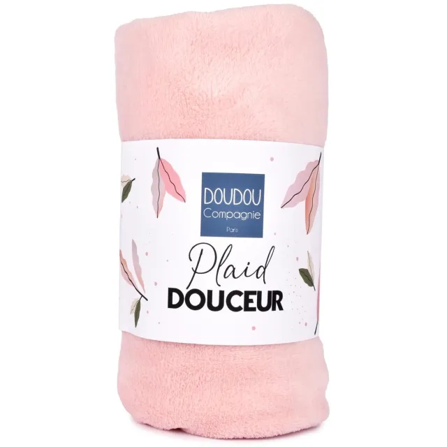 Doudou et Compagnie Zachte deken - Roze - 70 x 100 cm - 0m+