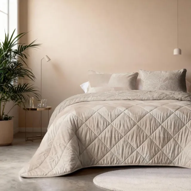 lazy Dekbed zonder Overtrek - Triangles - Tweepersoons - 200 x 200 - Wasbaar - Inclusief Kussenslopen Shapes