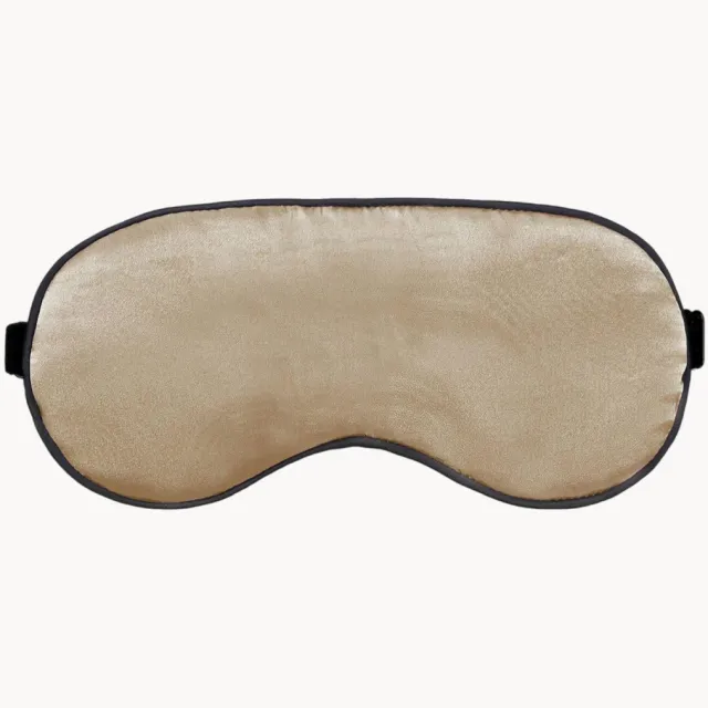 LILYSILK Zijden slaapmasker The Perfect voor dames beige