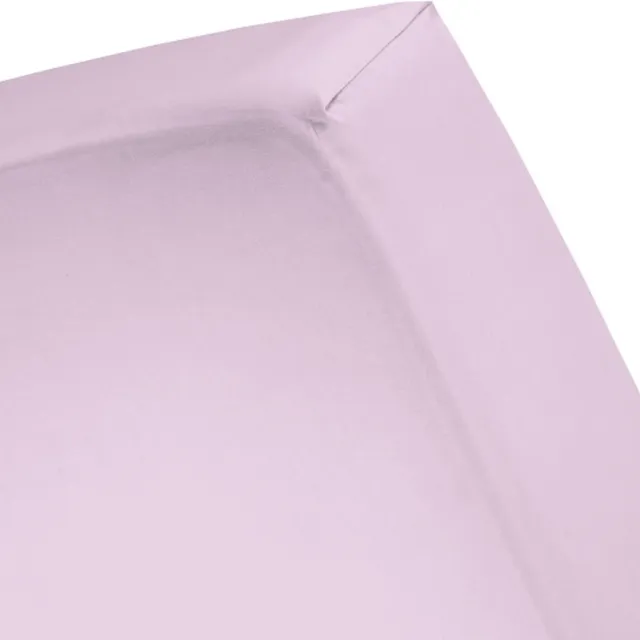 Cinderella Hoeslaken Katoen - Opti-Form - 180x220 cm - Litsjumeaux XL - Lila - Hoekhoogte 30 cm