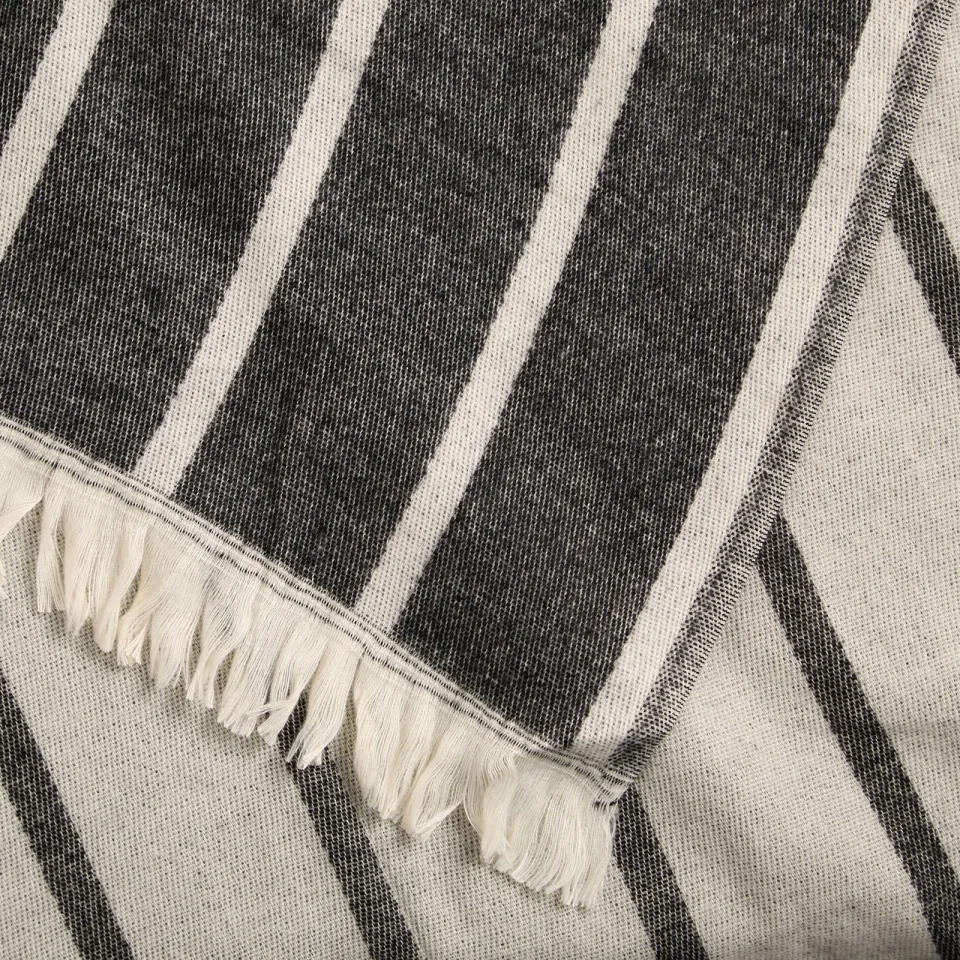 NOUS Living plaid Lemont antraciet off white, foto 4