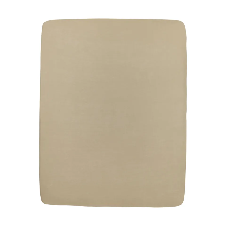 Meyco hoeslaken boxmatras 75x95 cm taupe