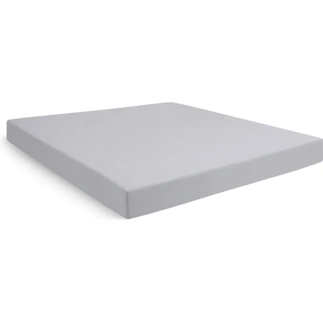 Cinderella Weekend Hoeslaken - Geschikt voor Boxspring - Katoen - 180x210 cm - tot 35 cm matrashoogte - Licht Grijs Light Grey