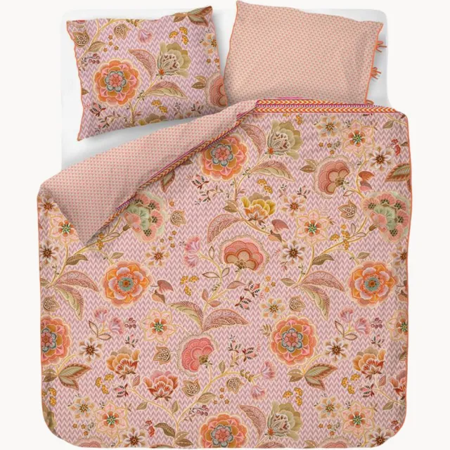 Pip Studio Katoenen perkal dekbedovertrekset Hakuna Roze