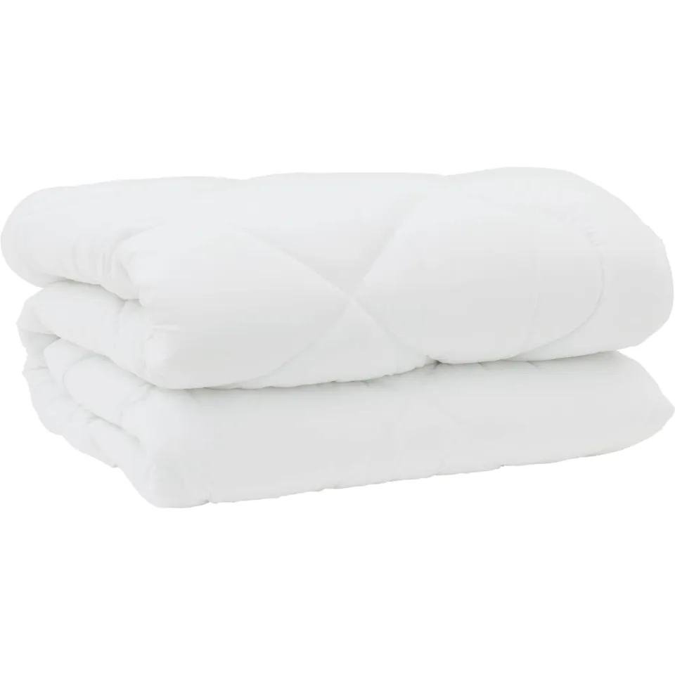 vidaXL Winter Dekbed met kussen 3 st Wit Microvezel, foto 4