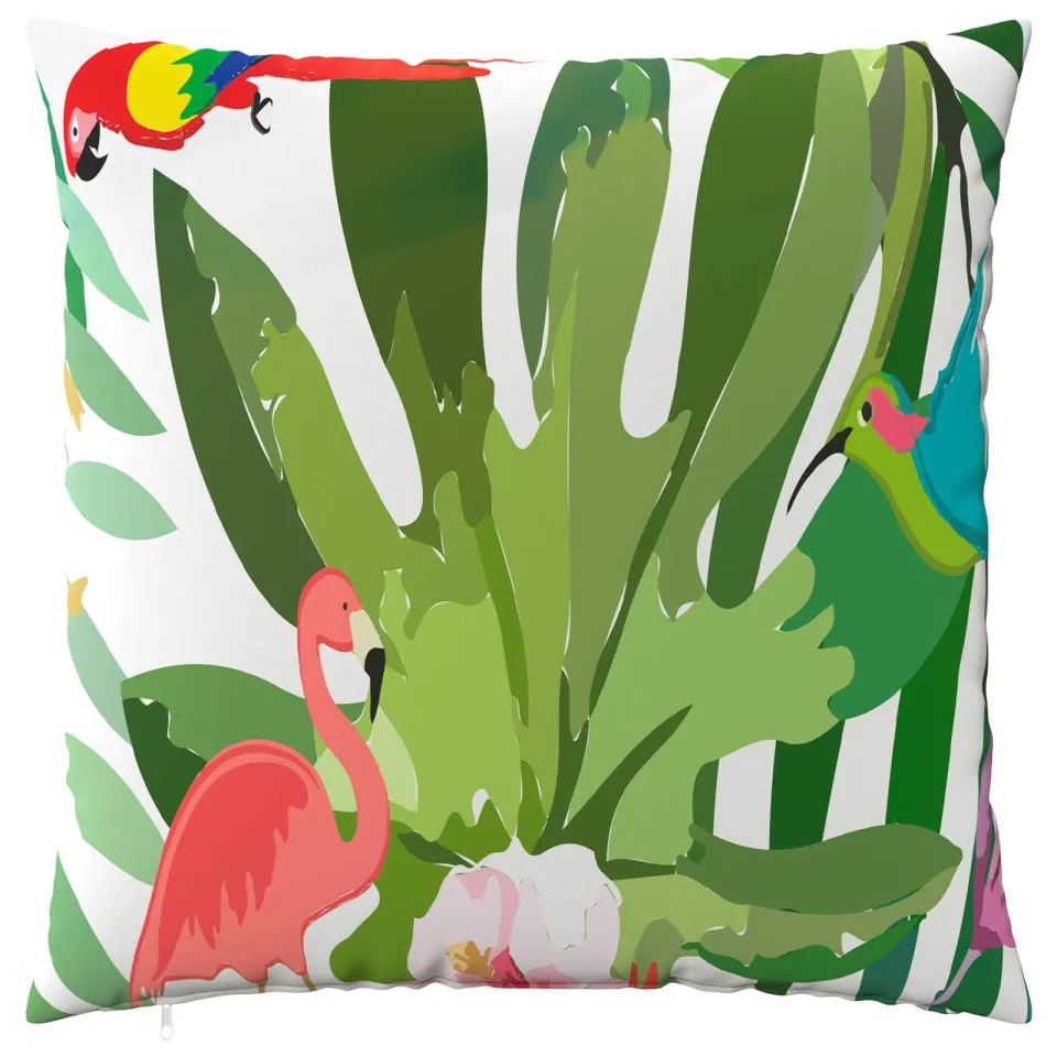 vidaXL Kussensloop 6 st HEERLEN Meerkleurig 60 x 60 cm Polyester, foto 4