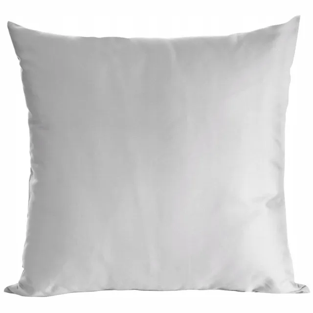 Eurofirany Nova Kussensloop 40x40 cm - Zilverkleurig Katoen Satijn