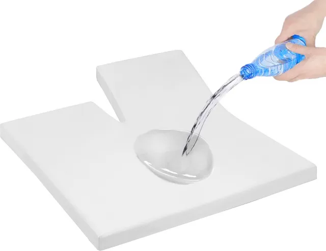Litalente Splittopperbeschermer Waterdicht - Katoenen Split topperbeschermer 160x200cm - Hoeslaken badstof - Antibacteriëel - Rondom Elastiek | Wit | Waterdichte Matras Beschermer Incontinentie Splittopper beschermer 160 x 200