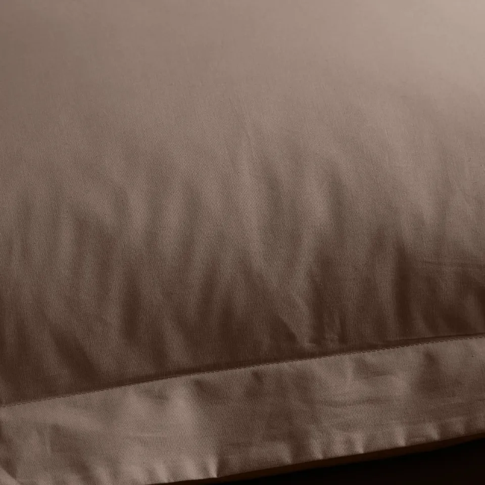 Studio LIVIT percale kussensloop donkerbruin, foto 5