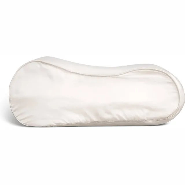 Silk Heaven 100% Zijden kussensloop ergonomisch Ivoor - 22MM - 40x60cm - Satijn geweven zijden kussensloop - Silk Heaven - 40x60cm