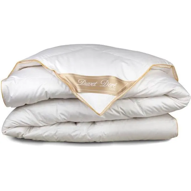 Duvet dore Duvet Doré Gold - Dons - 4-seizoenen dekbed - Eenpersoons - 140x220 cm - Wit