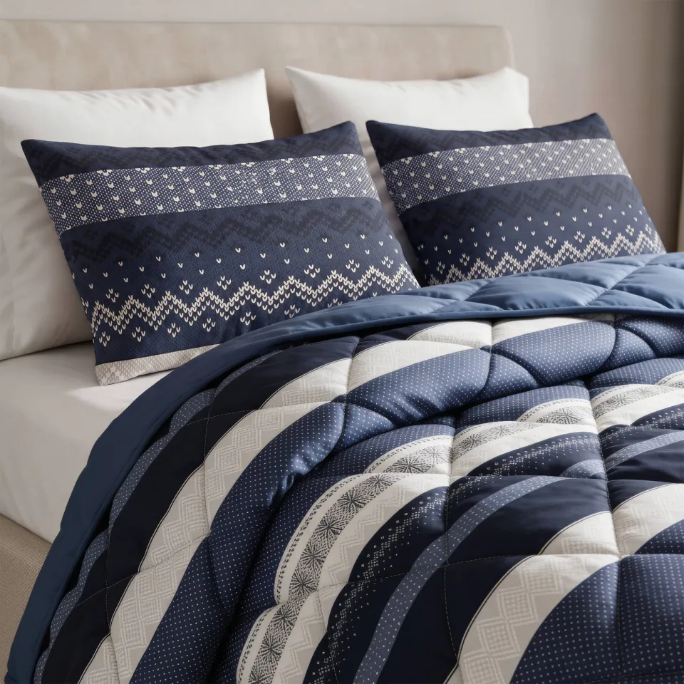 Sleeptime synthetisch zomerdekbed zonder overtrek - donkerblauw, foto 6
