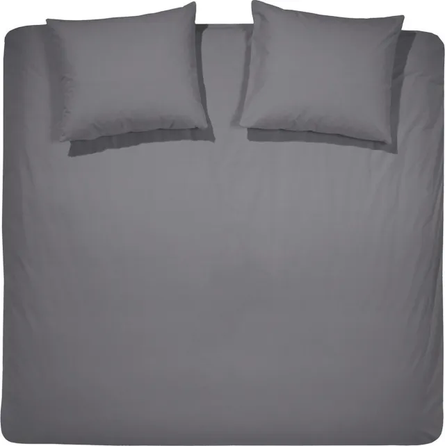 Cinderella Morning Dekbedovertrek - Tweepersoons - Lits-Jumeaux Extra Breed - 260x200/220 cm - Antraciet + 2 kussenslopen 60x70
