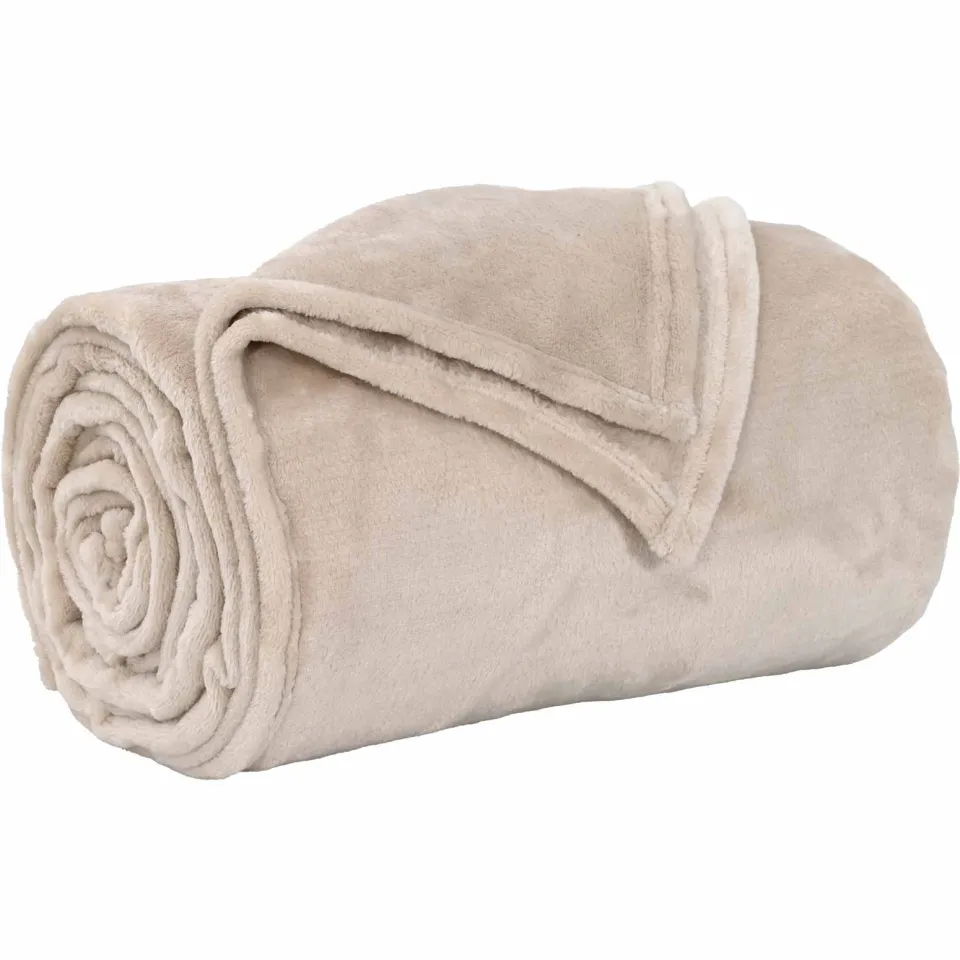 vidaXL Kleden 6 st Beige 150 x 130 cm 2,98 kg Fleece, foto 4