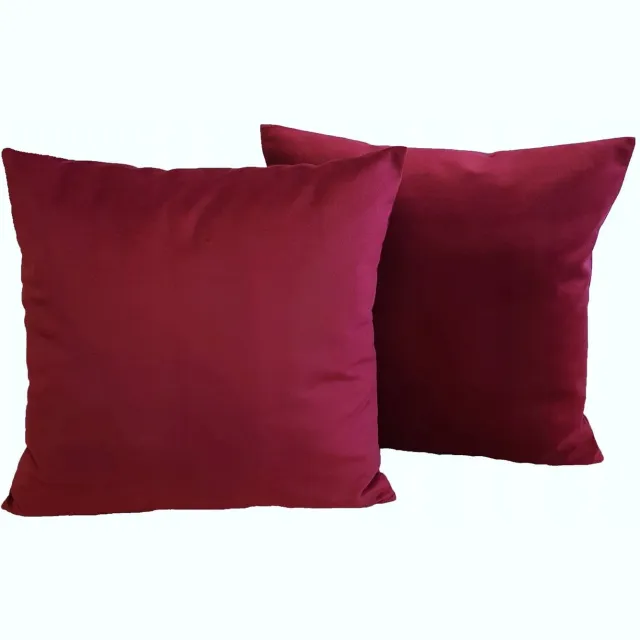 Jasiek Zachte Velours Kussensloop 40x50 cm - Stijlvolle Decoratie Rood
