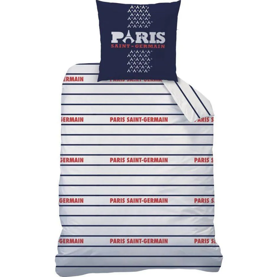 Official Fanwear PSG Dekbed Blauw/Wit/Rood, foto 2