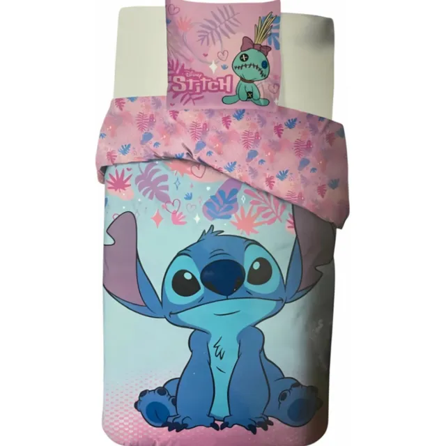 Carbotex Disney - Lilo & Stitch - Dekbedovertrek - 140x200 Cm - Eenpersoons - 100% Katoen diverse kleuren