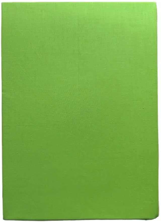 Brighton/Acanthus Percale Katoenen Hoeslaken - 140x200 cm - Tweepersoons - Hoekhoogte 28 cm - Lime - Fris & Ademend - Restant Actie!