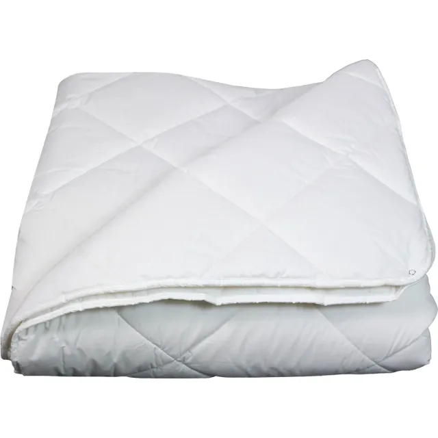 Polydaun Lotta dekbed - dekbed wol - 4-seizoenen - 200x200 cm Wit