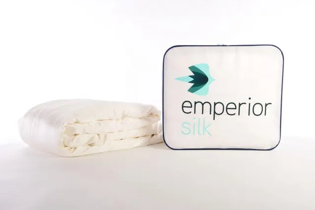 Emperior Silk Zomerdekbed Belcanto 100 % zijde 140x220 Zijde wit