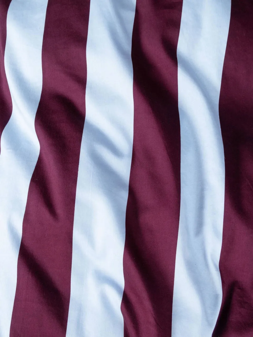 Essenza Minte Stripe dekbedovertrek mauve wine, foto 5