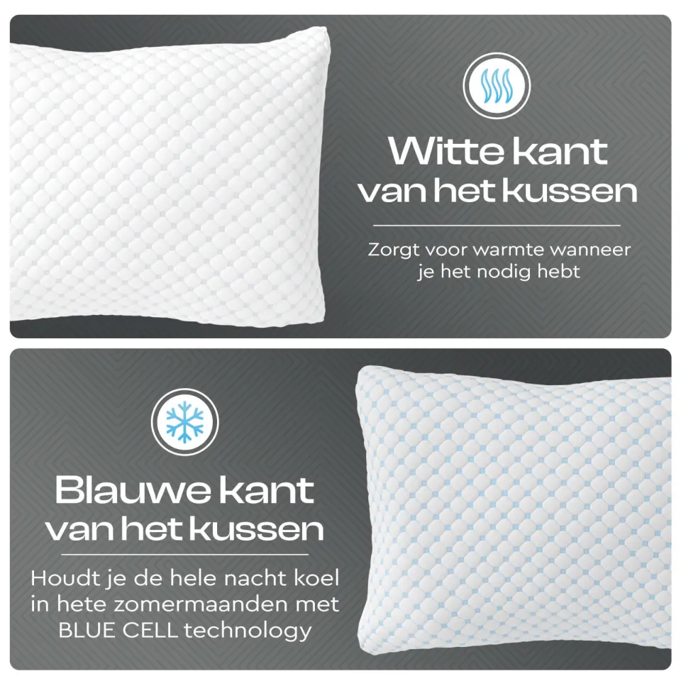 Dreamhouse Nanotech hoofdkussen wit, foto 4