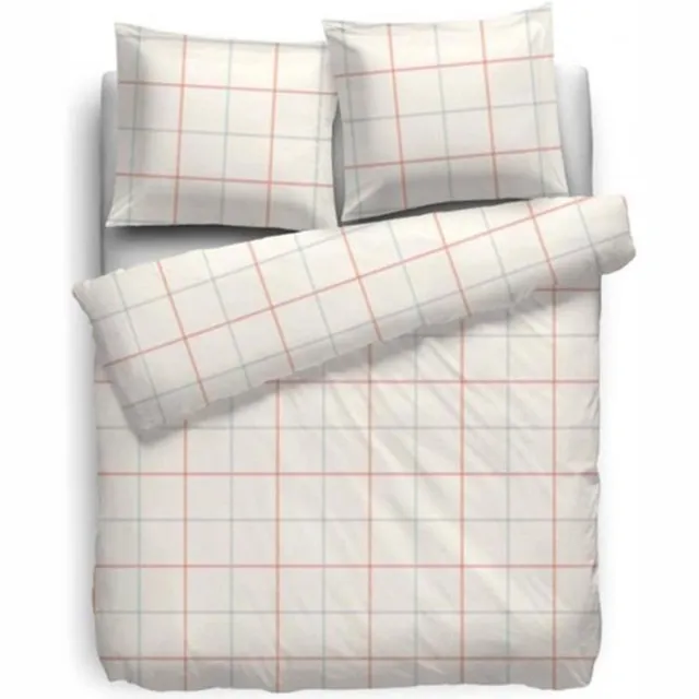 Heckettlane HNL Flanel Bonita Dekbedovertrek - Eenpersoons - 135x200 + 80x80 cm - Multi