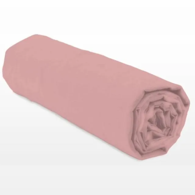 LOVELY HOME Hoeslaken - LOVELY HOME - LH71625 - 140 x 190 + 35 cm - Roze