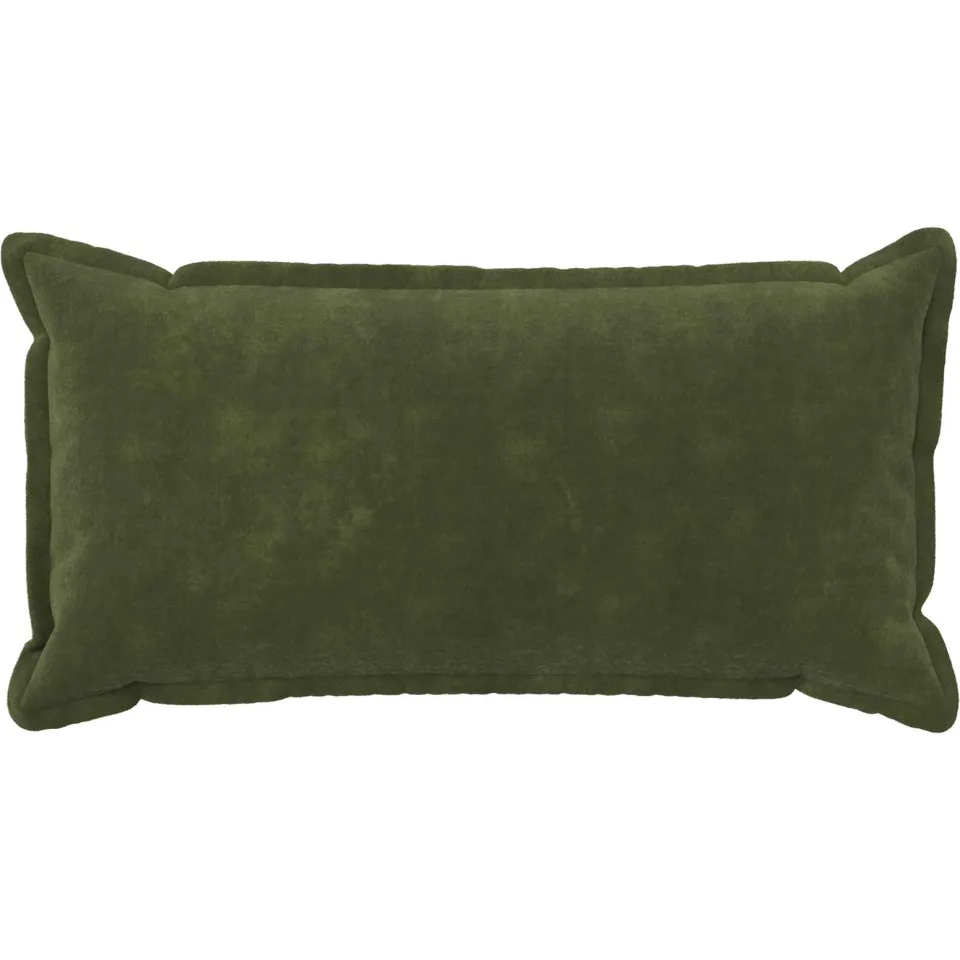 vidaXL Kussensloop 12 st HOUTEN Groen 40 x 80 cm Microfiber Fleece, foto 2