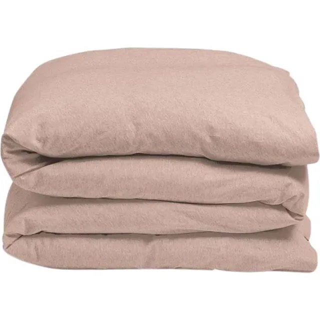 Yumeko kinderdekbedovertrek jersey vintage roze 120x150 - Bio, eco & fairtrade Vintage Rose