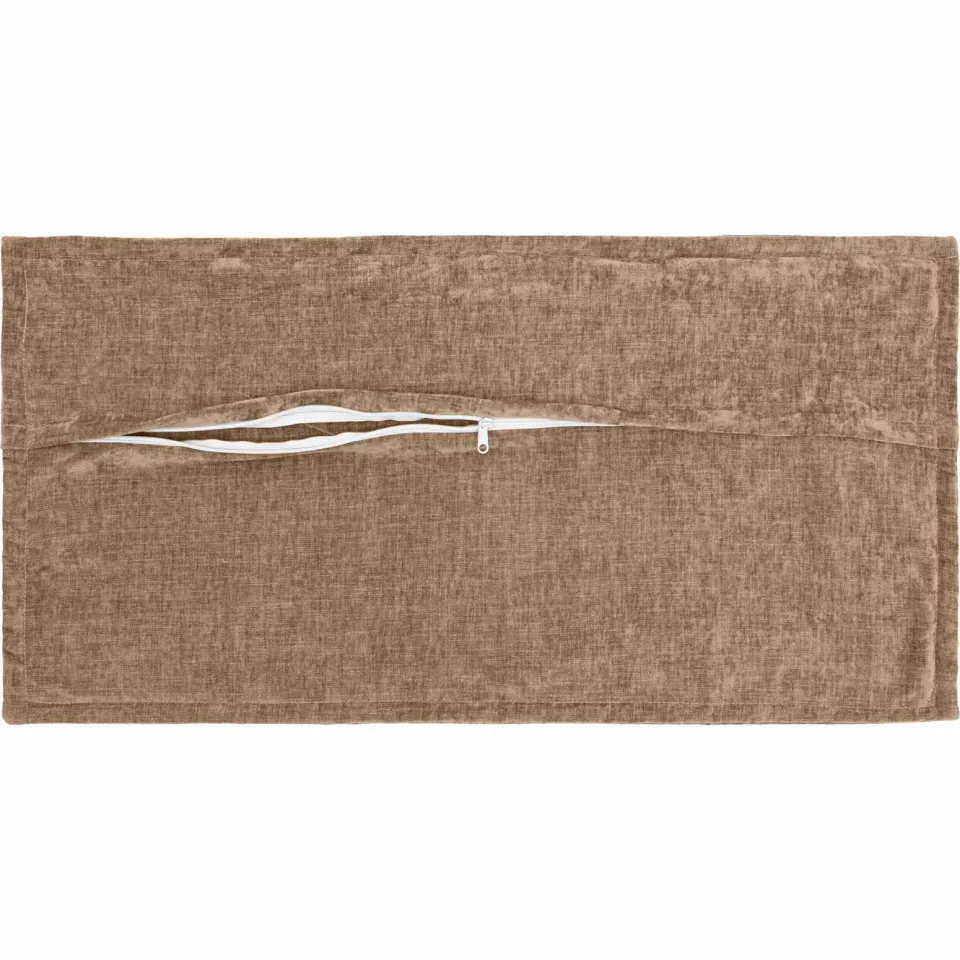 vidaXL Kussensloop 6 st HOUTEN Bruin 40 x 70 cm Chenille Stof, foto 4