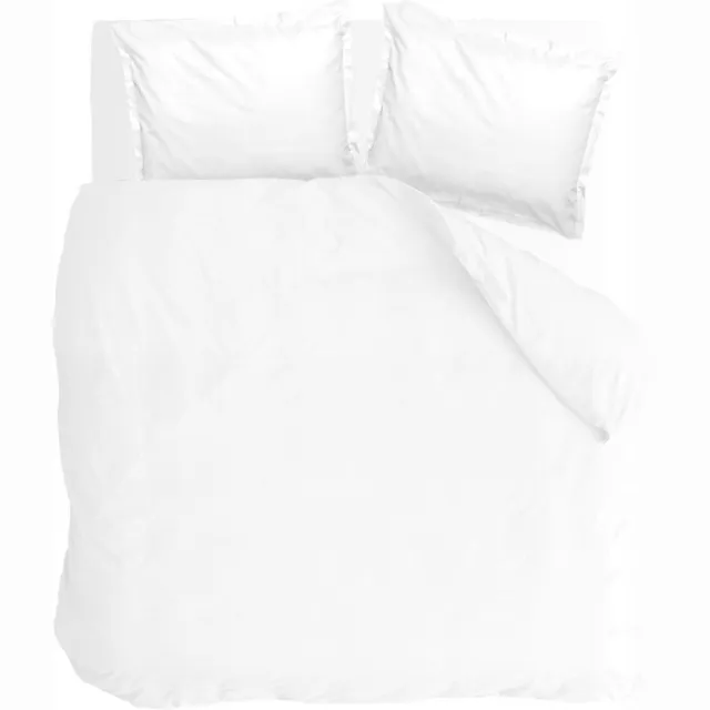 Walra Dekbedovertrek Vintage Satin - 260x220 - 100% Katoen - Wit