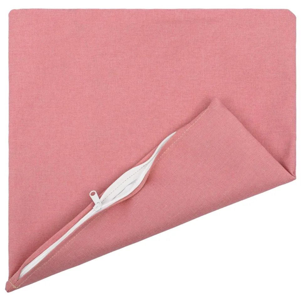 vidaXL Kussensloop 2 st HEERLEN Roze 35 x 35 cm Stof, foto 4