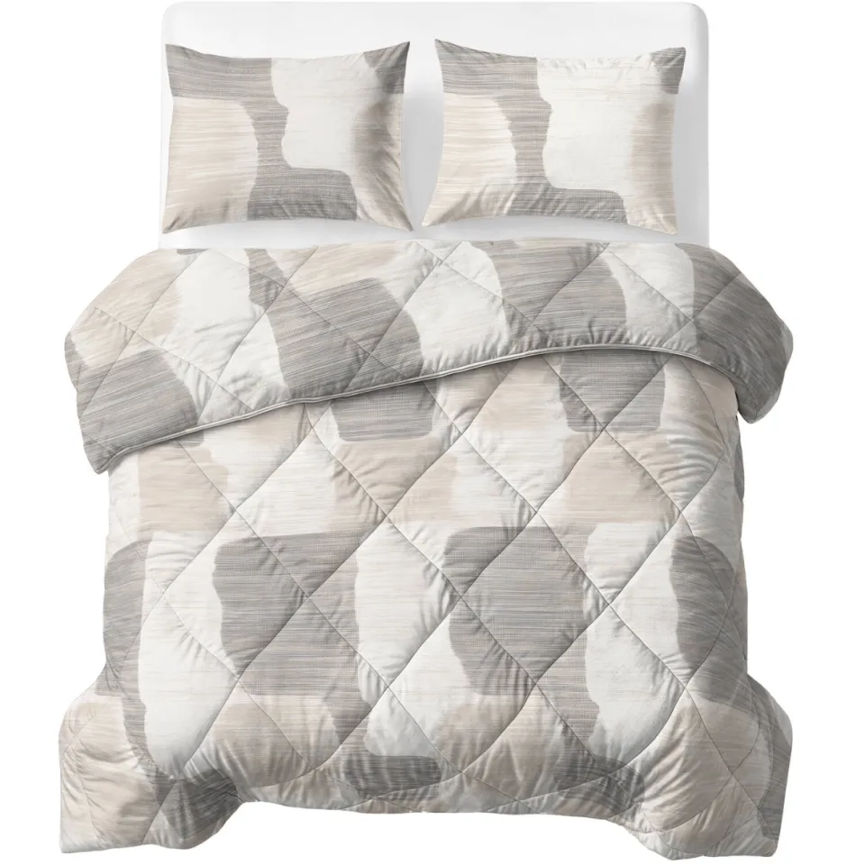 Sleeptime dekbed zonder overtrek Lazy wasbaar beige