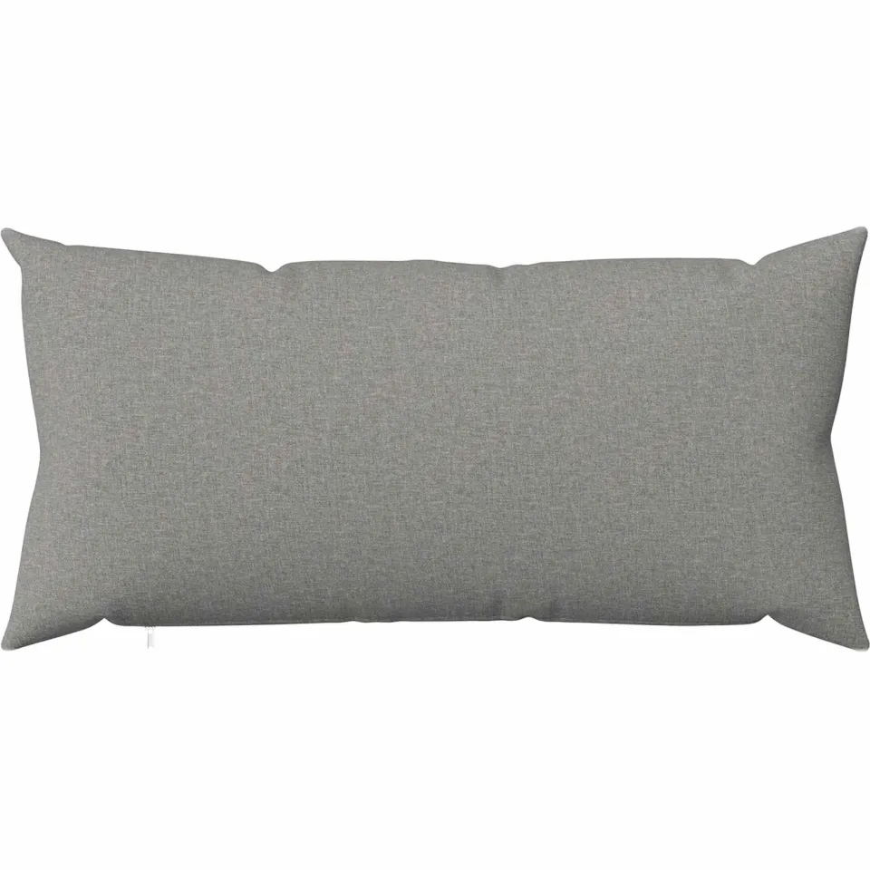 vidaXL Kussensloop 12 st HEERLEN Wolkengrijs 40 x 80 cm Stof