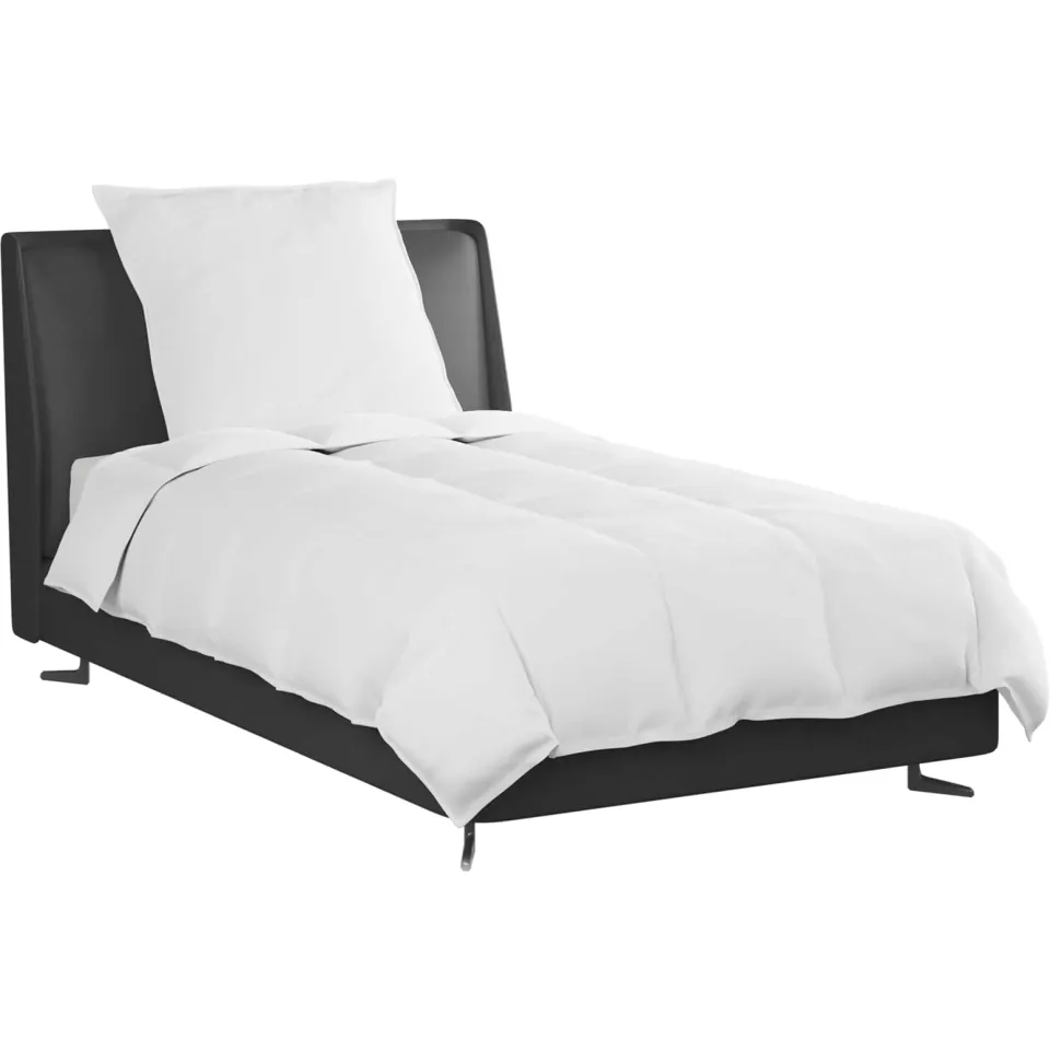 vidaXL Winter Dekbed met kussen 2 st Wit Donsveertjes, foto 2