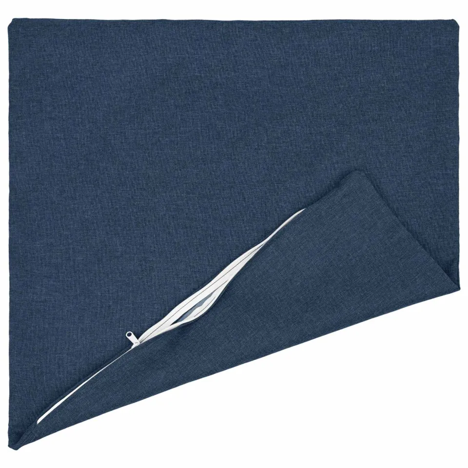 vidaXL Kussensloop 2 st HEERLEN Blauw 70 x 70 cm Stof, foto 4