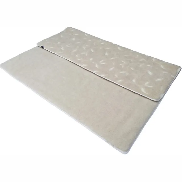 OnceDoce® Dekbed 100% Wol - Dubbelzijdig - Puur Australische Merino & Kameel Blend – Beige - Premium Wollen Deken OnceDoce® 2 x 450 g/m² - Warm Ademend Zacht – Woolmark ® Keurmerk - Wasbaar – 160x200cm beige zand