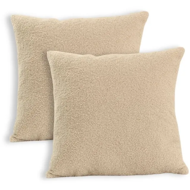 LuMali Kussensloop Latte 50x50 cm - Kinder Kussensloop - Toddler Pillow Case - OEKO-TEX®