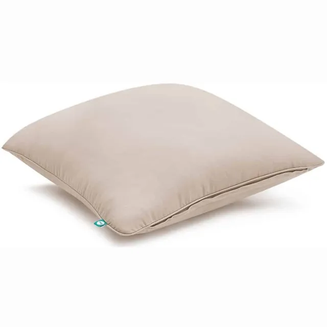 Mumla Basic Cappuccino Katoenen Kussensloop 50x60 cm - Diverse Kleuren Beige