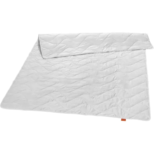 Sleepling 220x240 cm zomerdekbed | dekbed van wilde zijde | licht zomerdekbed | zijden dekbed met 100% wilde zijde | tijk 100% katoen | Made in Germany | Ökotex | wasbaar op 60 graden wit