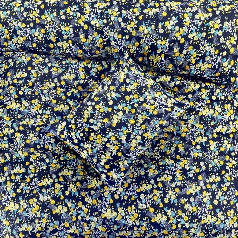 NOUS Living dekbedovertrek blauw, foto 7