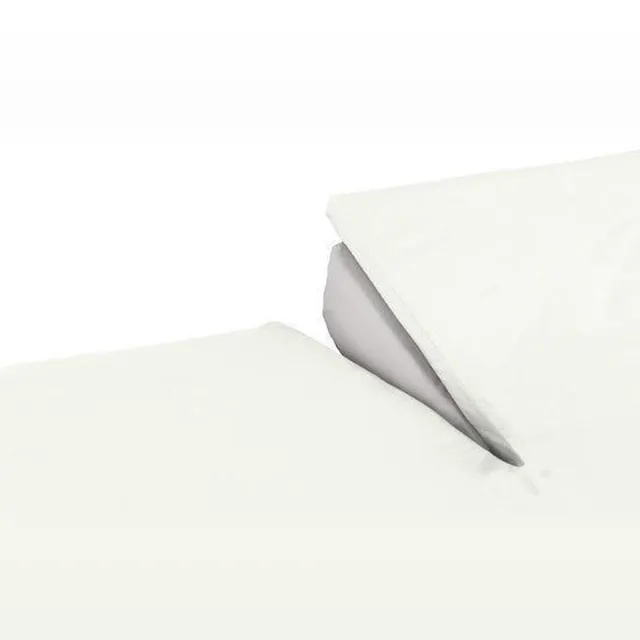 Damai Topcover katoen 180 x 220 Ivoor BI-inkeping enkel - tot 8 cm matrashoogte - Nightkiss